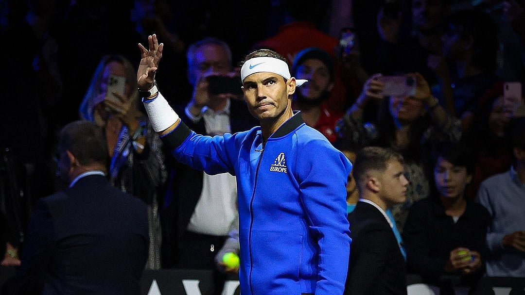 Photo: X | Laver Cup : Tennis player Rafael Nadal.